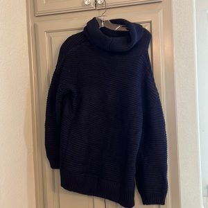 Navy oversized sweater
